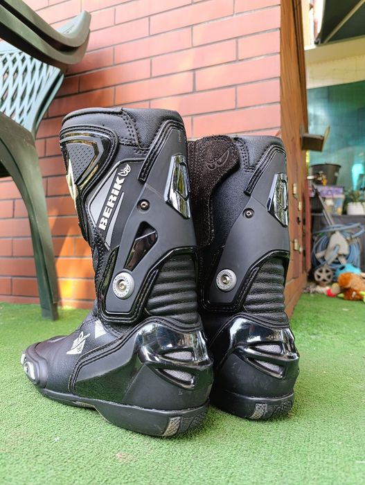 [42] BERIK Shaft 2.0 - cizme moto sport,HARD,piele,nu alpinestars,dainese,held,vanucci,rst