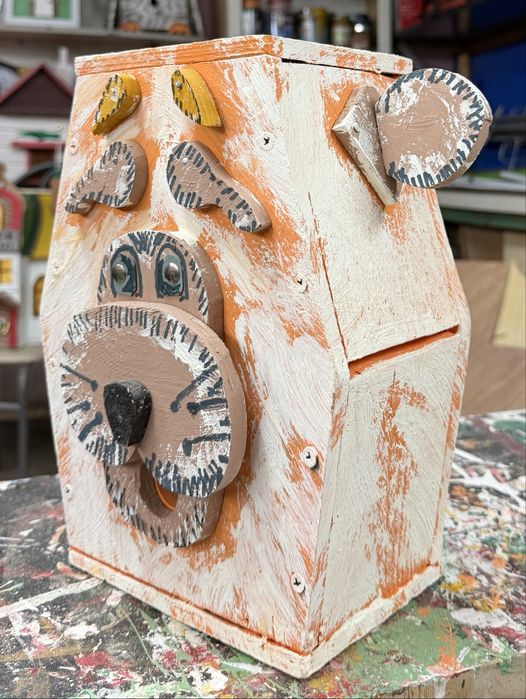 Скворечник-мишка