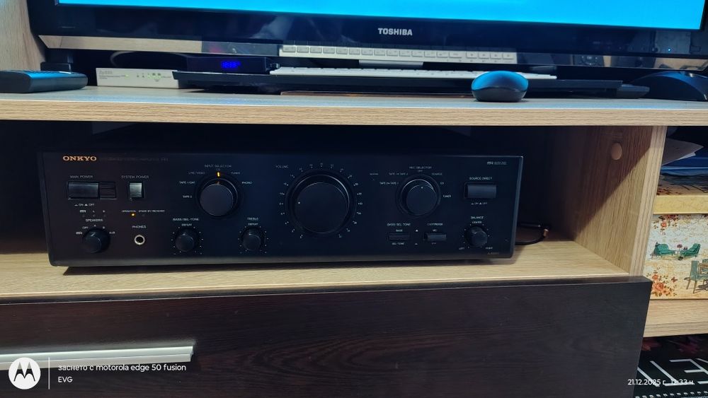 Усилвател ONKYO A-8940 + тунер подарък