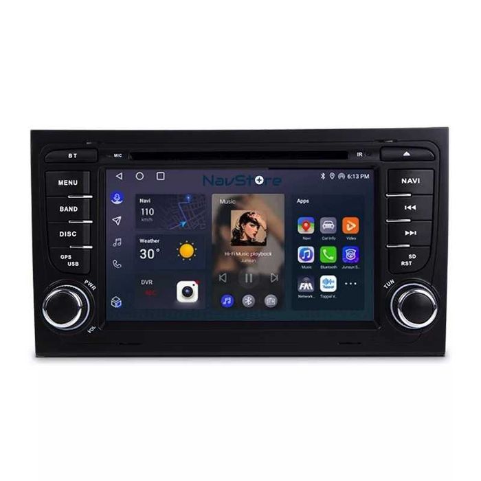 Navigatie Android Dedicata Audi A4 (2001 - 2008), 7Inch, BT, Carplay