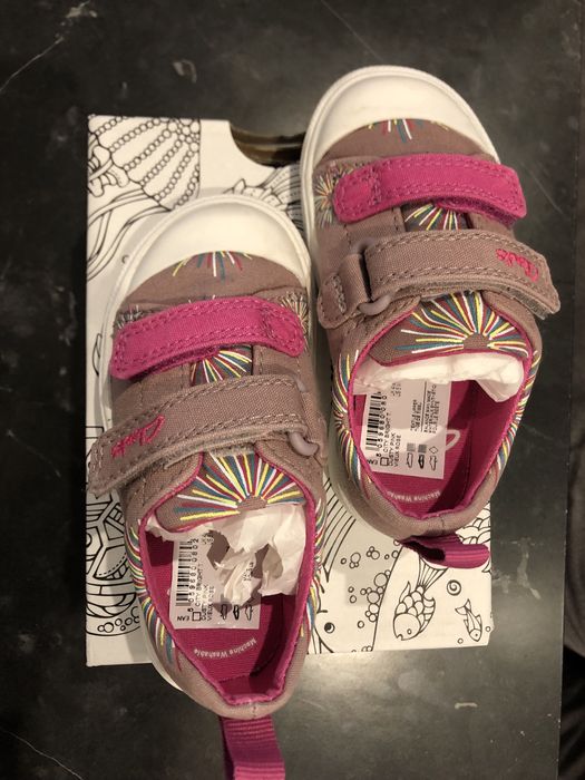 Детски маратонки Clarks City Bright