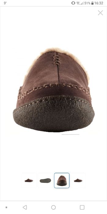 Sorel - Papuci de casă, Piele intoarsa de căprioară, Maro, 43/44/45