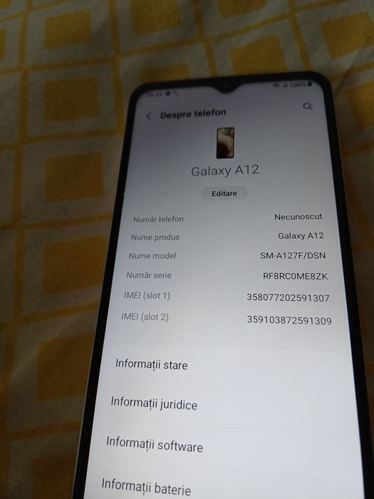 Samsung galaxy  A12