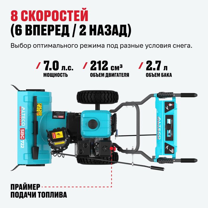 Снегоуборщик ALTECO