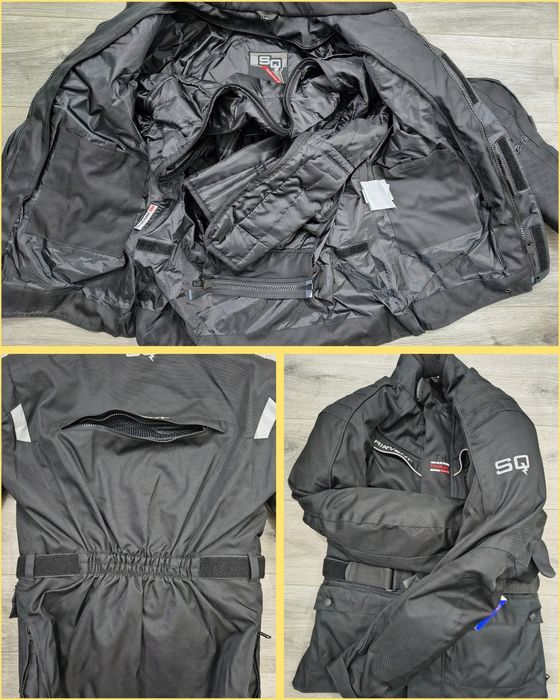 Geacă moto touring cu protecții, SQ Triest, XS