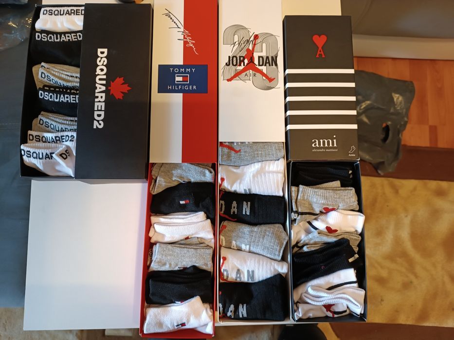 Șosete scurte Dsquared2, Jordan, Ami, Tommy Hilfiger