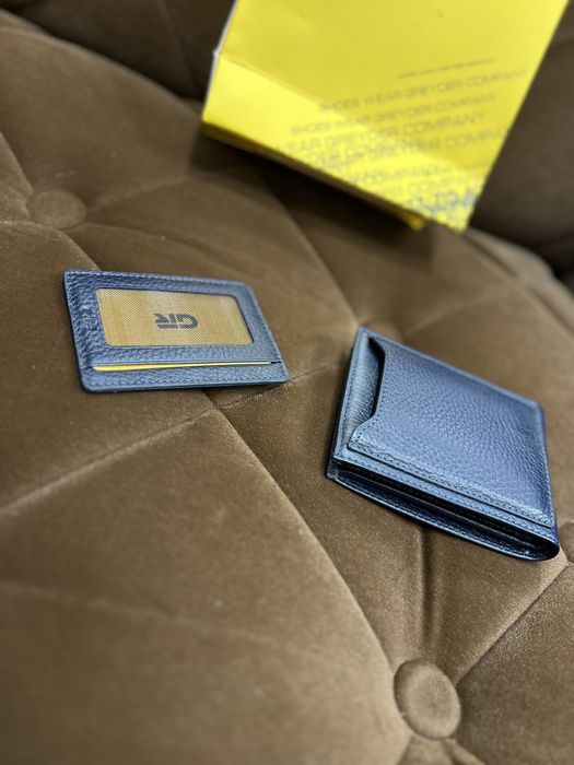 Мужское портмоне натуральная кожаная