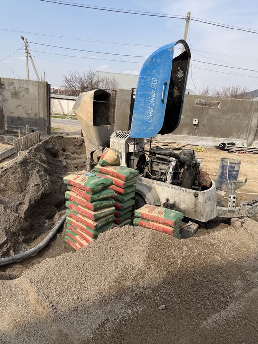 Полусухой стяжка. Стяжка