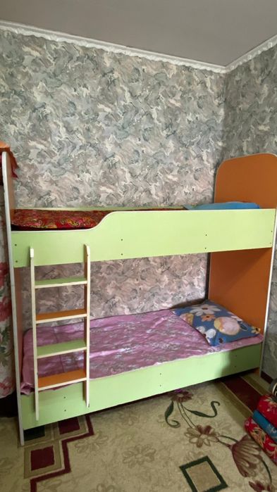 Двух этажный кровать сатылады