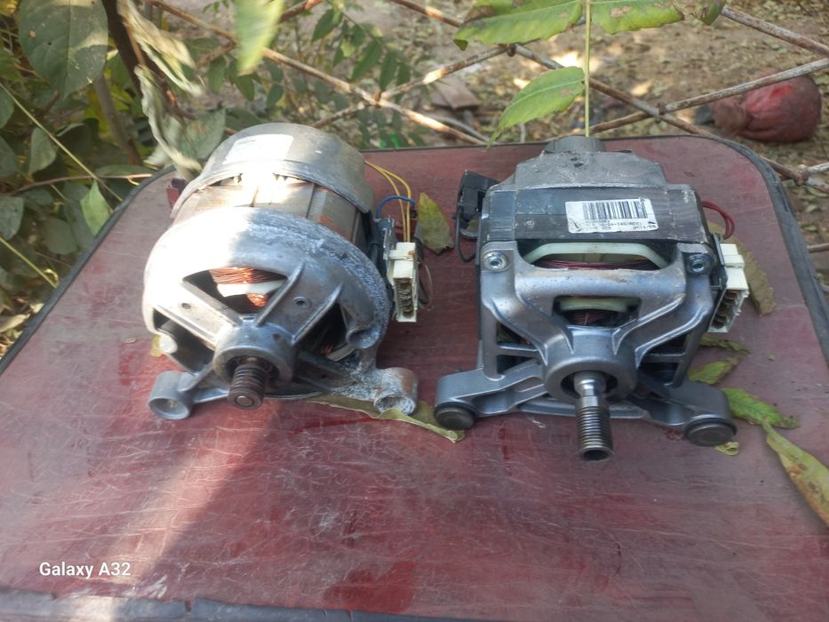 Маторы от стиральных машин разные  есть