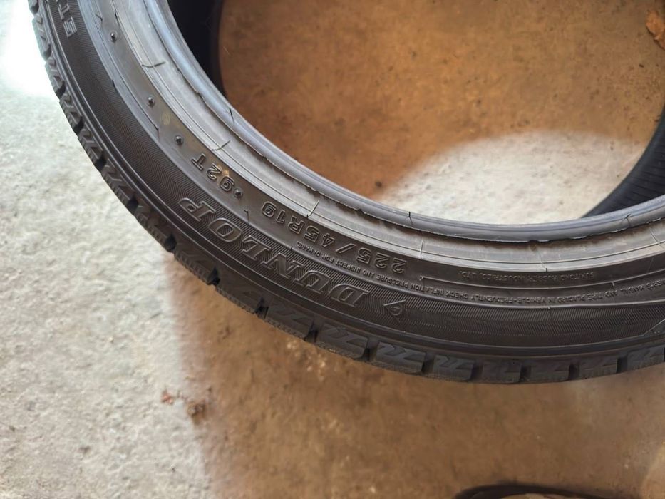 Зимние автошины Dunlop Япония для Tesla model 3