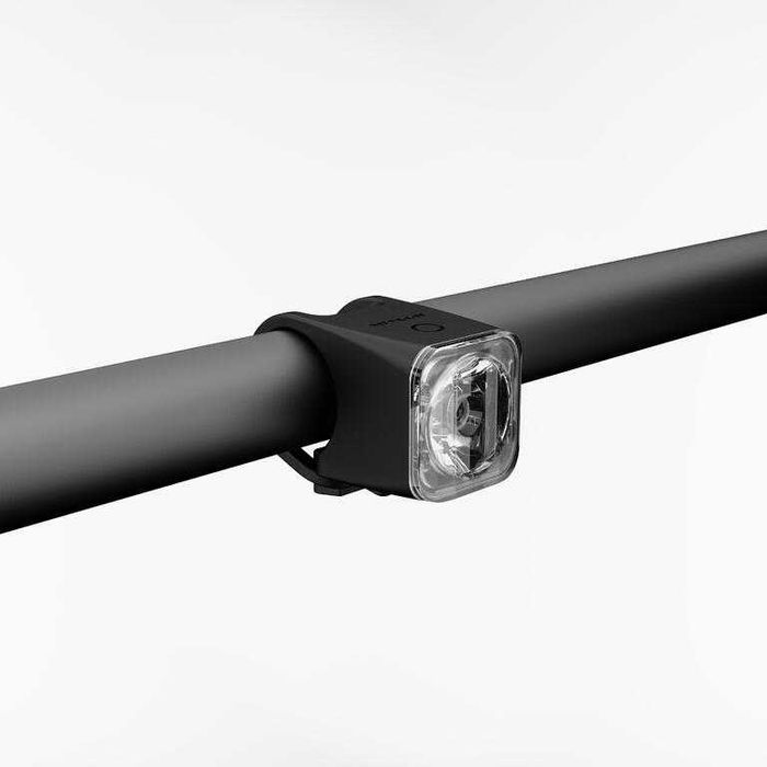 Far frontal bicicleta, Btwin Elops, Decathlon FL 500 USB