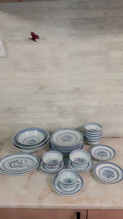 serviciu de masa din portelan