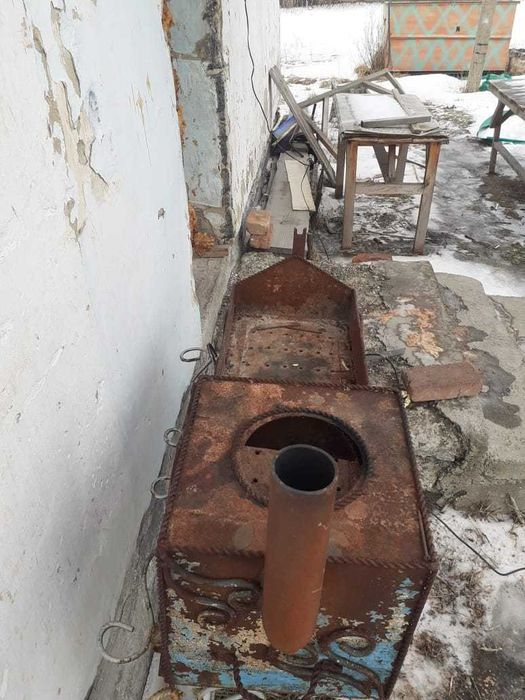 Мангал стационарный без казана