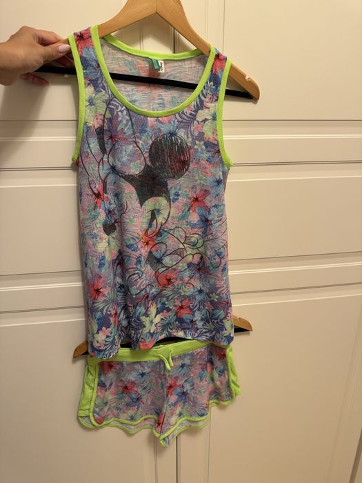 Рокля Mayoral блуза, летен комплект с панталонки