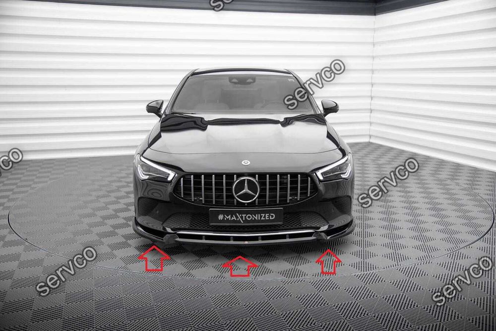 Pachet Body kit tuning Mercedes CLA C118 Coupe 2019- v2 Maxton Design