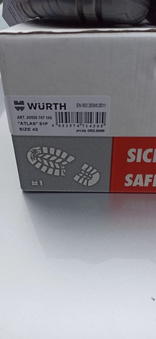 Работни обувки WURTH