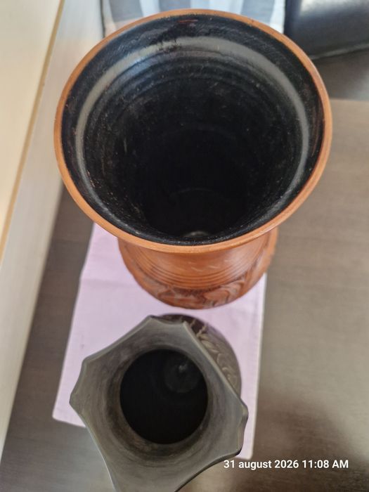 Vaze mari ceramica lucrate manual