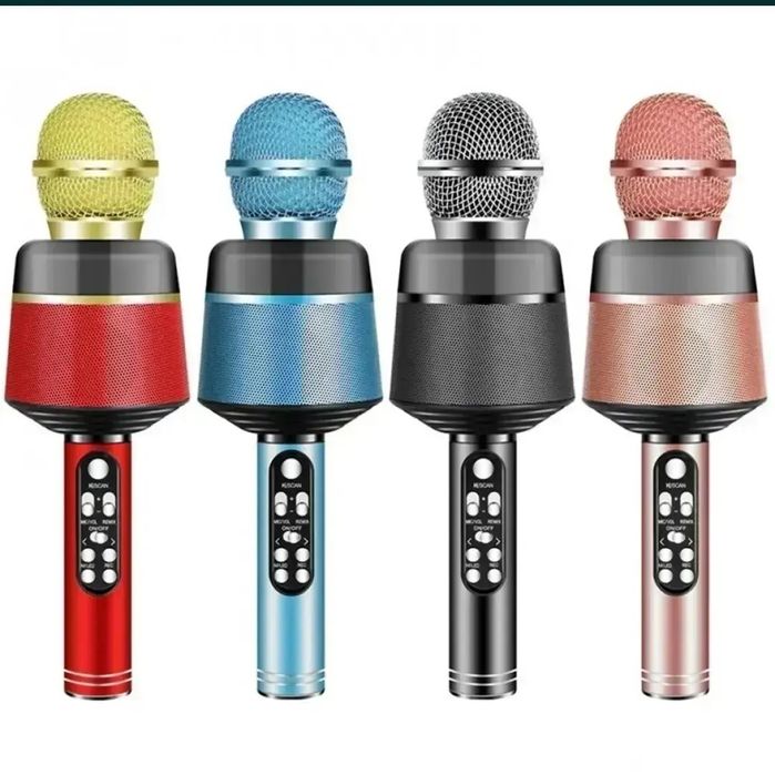 Микрофон КАРАОКЕ блютуз соединение