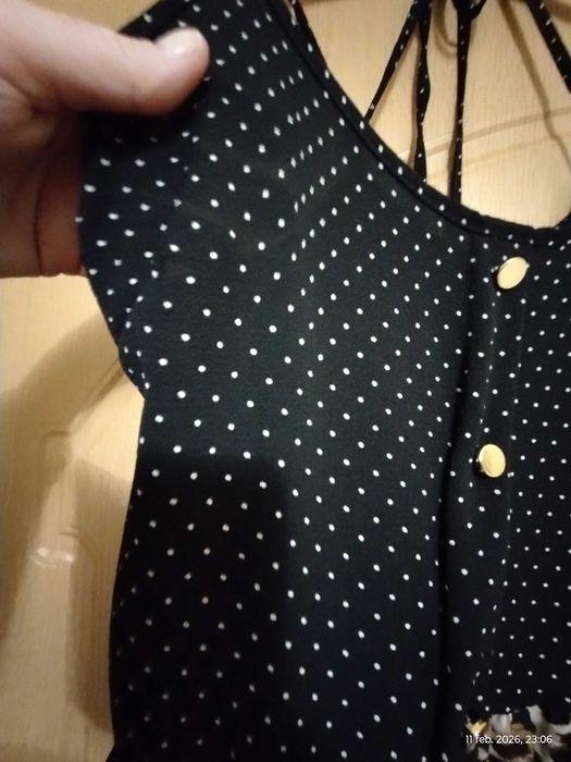 Rochie de vară cu bretele subțiri , nouă cu etichetă.
