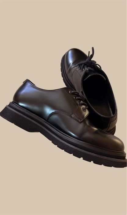 Pantofi Barbatesti stil Prada - fara brand - Chunky loafers - 42