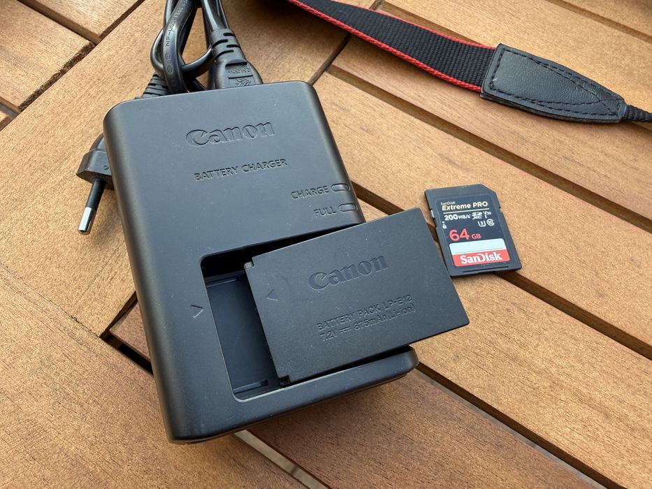 Canon EOS M50 Mark II + Sigma 56mm f/1.4 – като нов, комплект с всичко