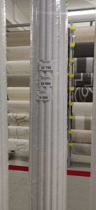 Колонна декоративная, лепнина