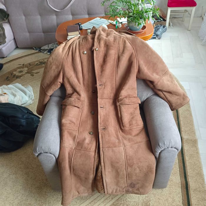 Винтажная дубленка