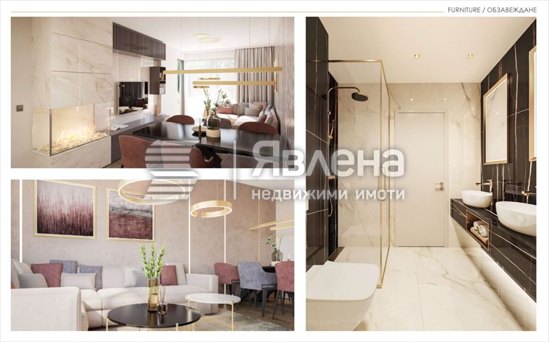 Просторен 3-стаен апартамент № 2-1004