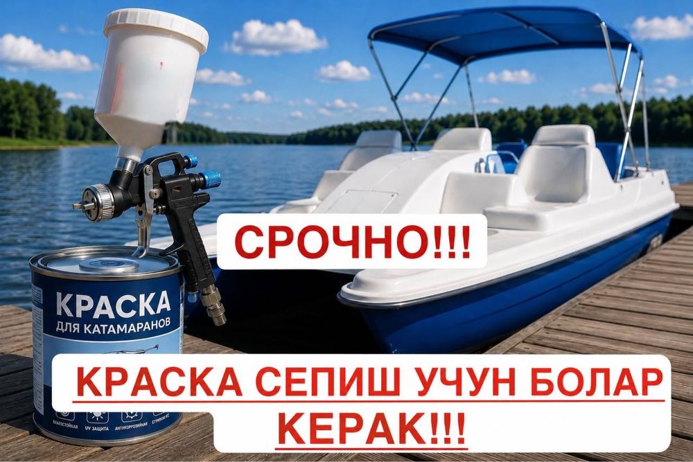 Краска катамаранов