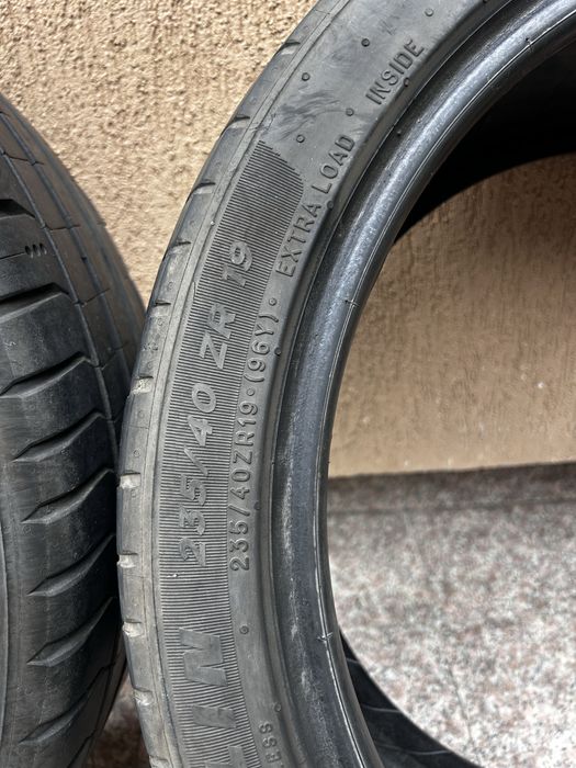Set 4 anvelope VARĂ Michelin Pilot Sport 5 ZP (Run Flat), 235/40 R19 96Y XL, DOT 2022.