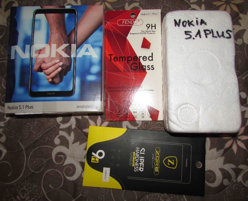 протектор Нокия 5.1 и Нокия 5.1Plus  ,  USB зарядно