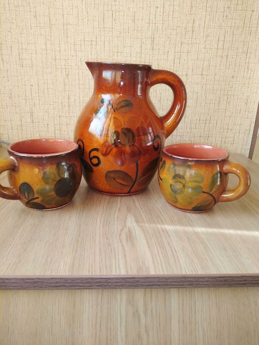 Кувшин + 2 кружки
