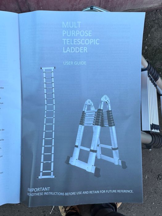 Vand scara teleacopica 2,5m-5 m