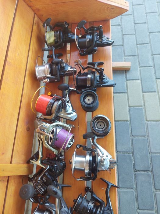 Mulinete crap/ feeder/somn: shimano, sonik, daiwa, dam, penn, prologic, ryobi