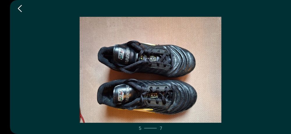Adidas Diadora cu crampoane pentru fotbal Nr34