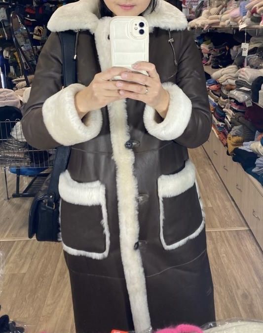 Продам дубленку, очень теплую , классический фасон, натуральная овчина