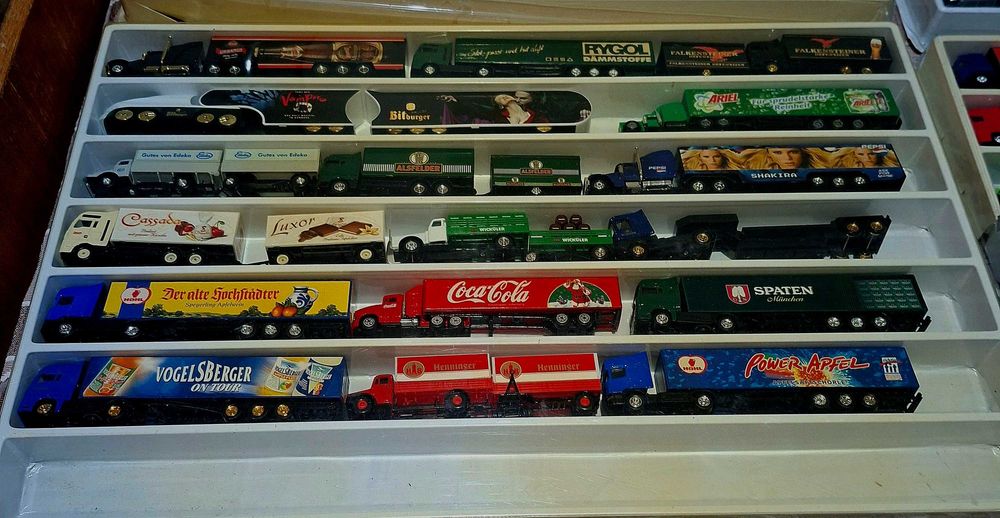 Колекционерски камиончета с метални кабинки