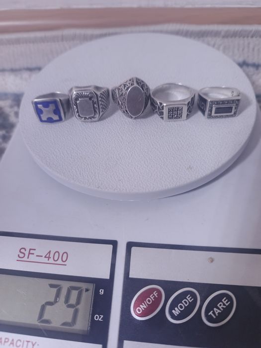 Күміс ерлер жүзіктері