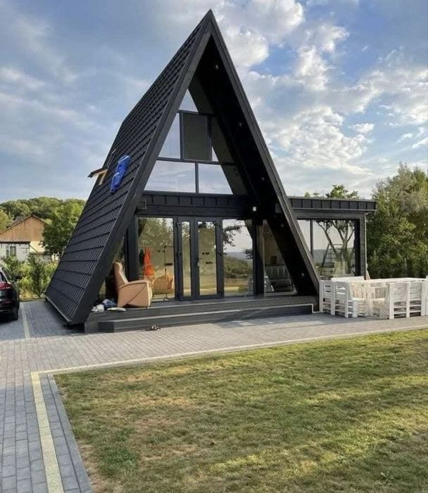 Vand Cabane din lemn Aframe sau clasice