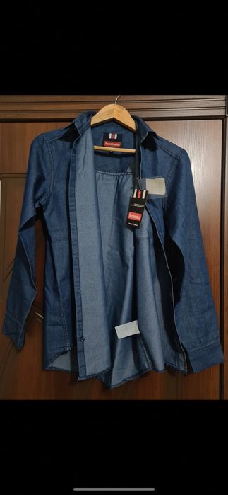 Рубашка джинсовая