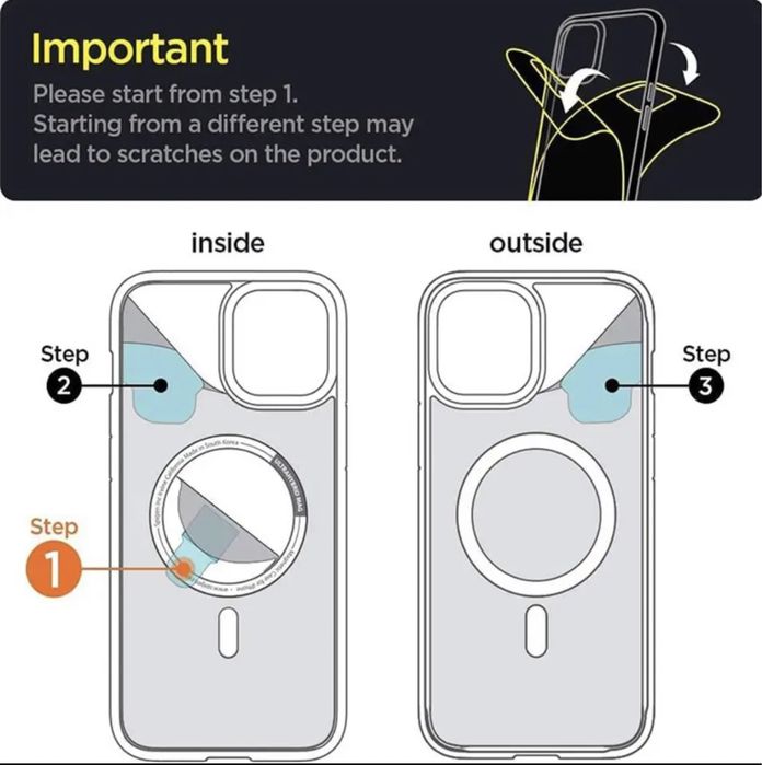 Husa Transparenta Magsafe 17pro Max/ 14 pro max/ 13/ 13pro/ 13pro max