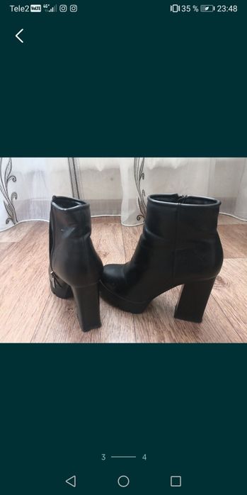 Сапоги зимние размер 36