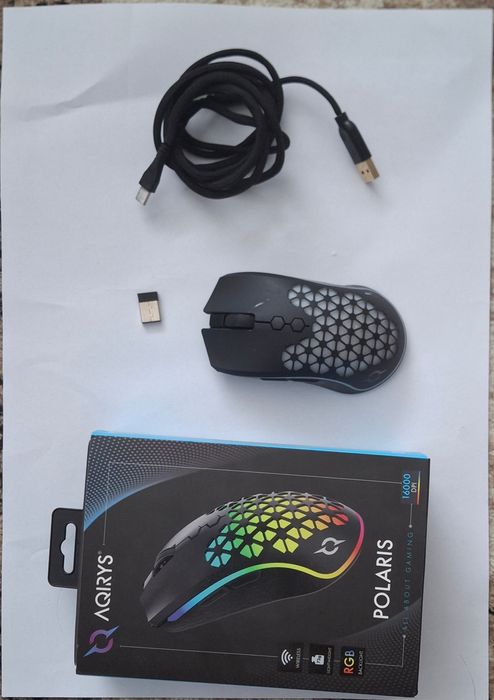 Mouse Wireless Aqiris Polaris