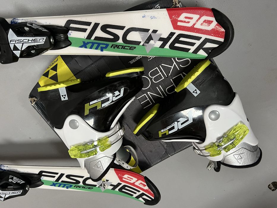 Set Clapari+Skiuri XTR RACE premium ca noi Initiere Copil 3-6ani