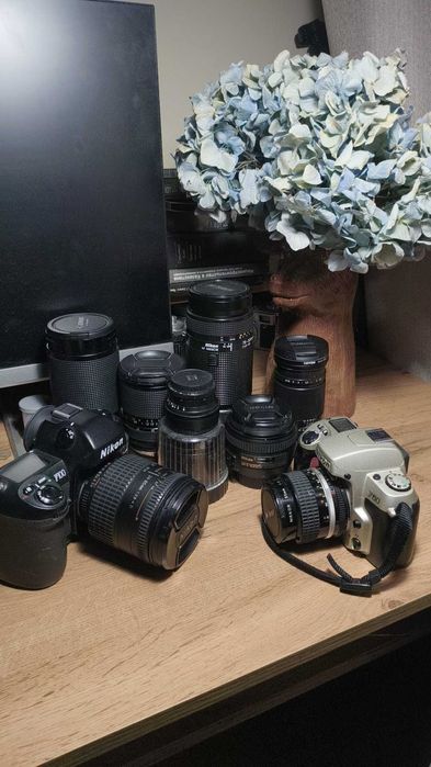 Пленочные камеры и оптика Nikon