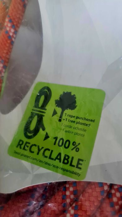 Ново въже за катерене Beal Karma 9,8 mm 60 m - RED