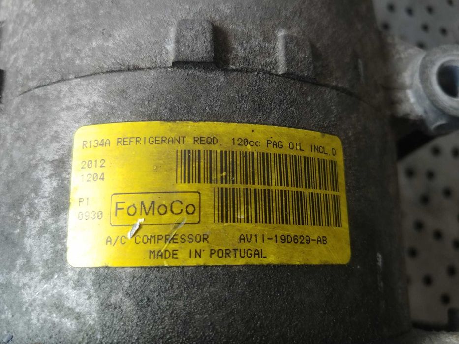 compresor clima ac 1.5 tdci ugjc ford  fiesta 6 av11-19d629-ab