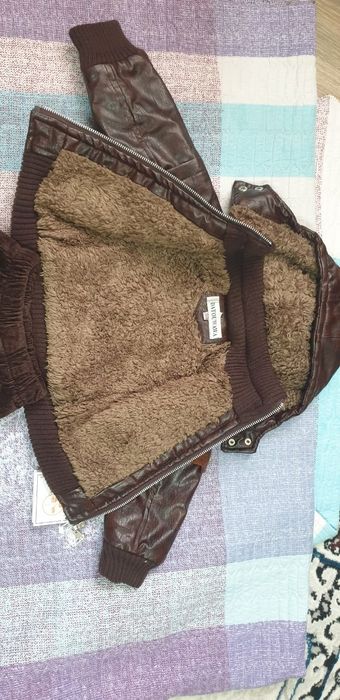 Детский новый тёплый костюм для мальчика