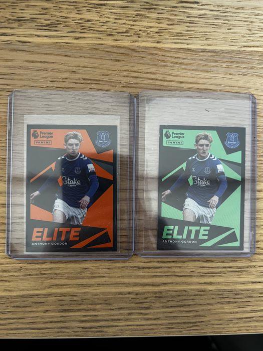 Set 2 parallels stickers Panini Premier League 22/23